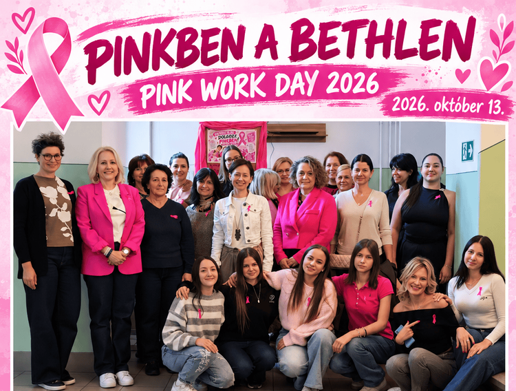 PINK WORK DAY 2026 – A BETHLEN MA RÓZSASZÍNBEN ÜZENT!