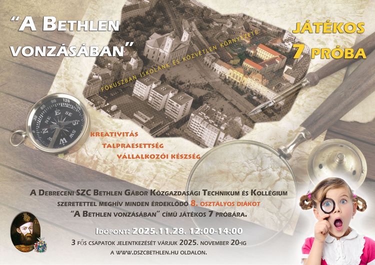 „Bethlen vonzásában” vetélkedő 