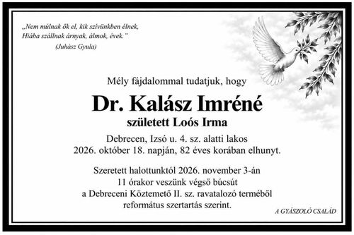 Gyászhír